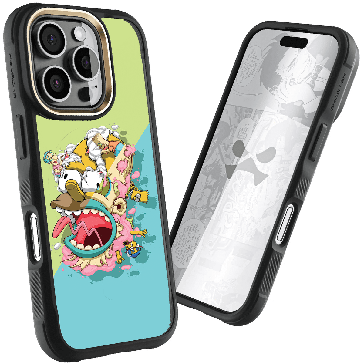 Apple iPhone 16 Pro DECONSTRUCTED YINYÁNG by Dhani Barragán Artist Artwork Protective Phone Case Limited Edition Collab Cover