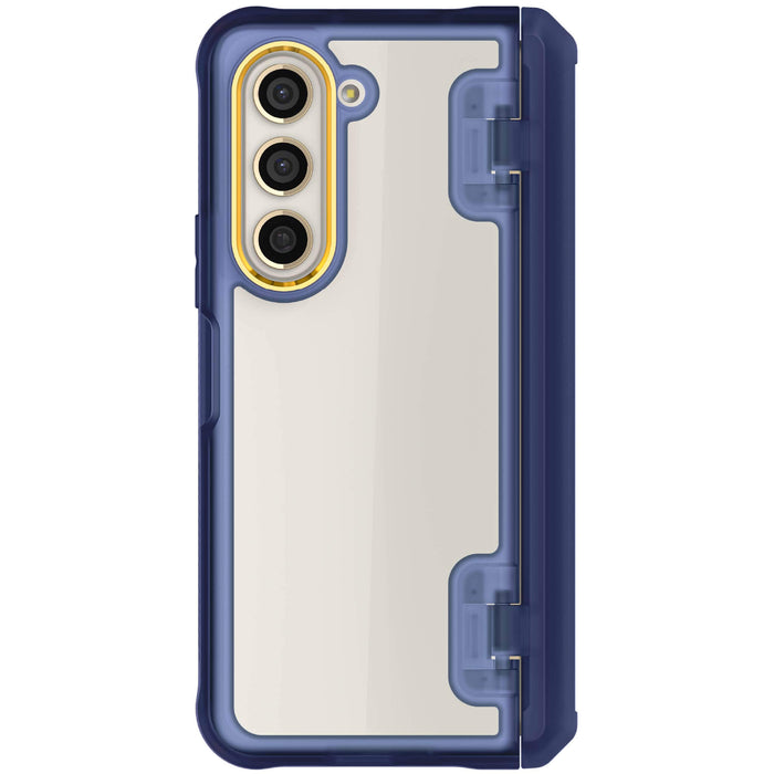 Samsung Z Fold 5 Case Clear Blue