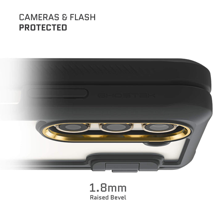 Galaxy Z Fold 5 Case Clear Black