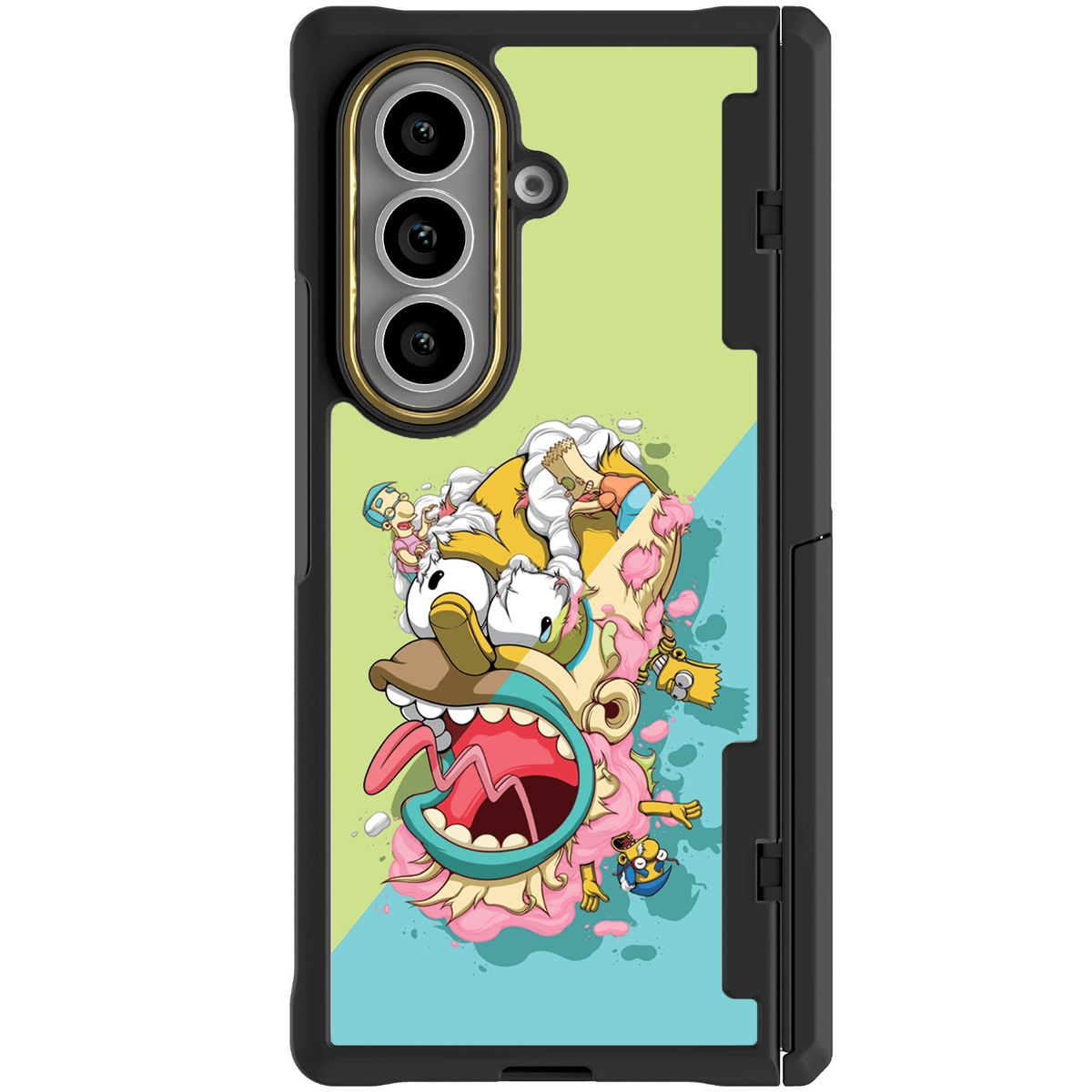 Galaxy Z Fold 7 DECONSTRUCTED YINYÁNG by Dhani Barragán Artist Artwork Protective Phone Case Limited Edition Collab Cover
