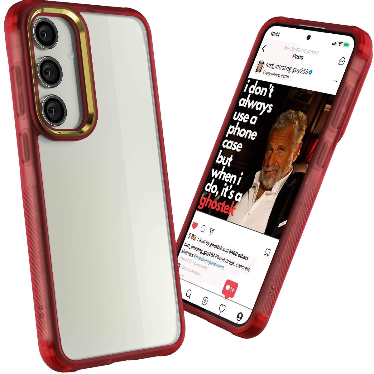 Samsung Galaxy S24 Plus Case Red