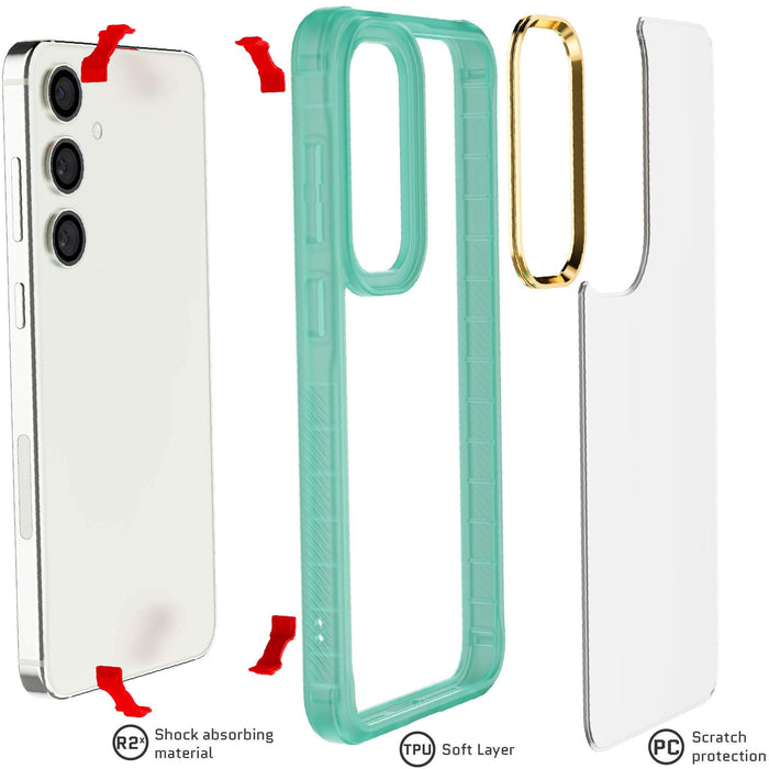 Teal Samsung S24 Plus Case