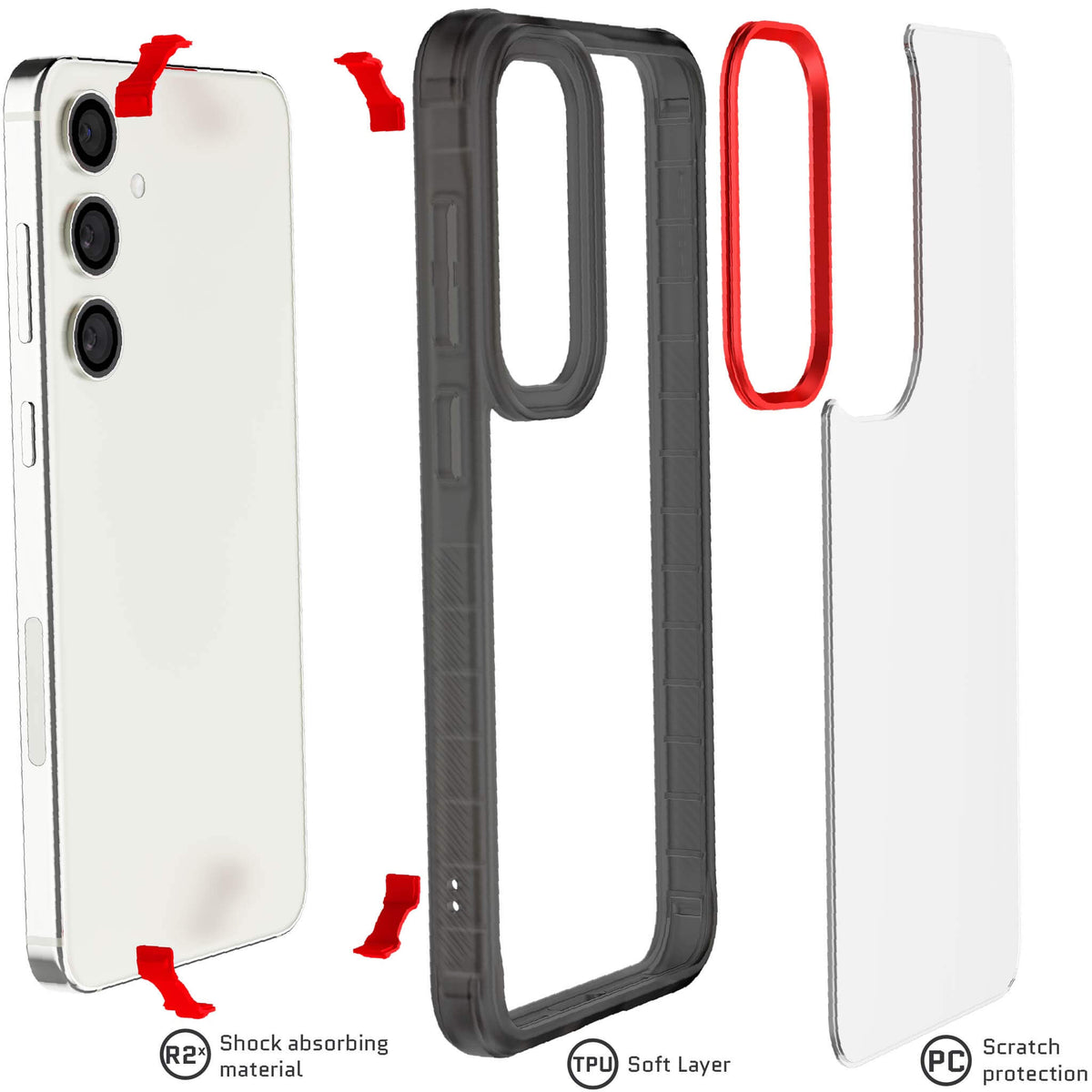 Smoke Samsung S24 Plus Case