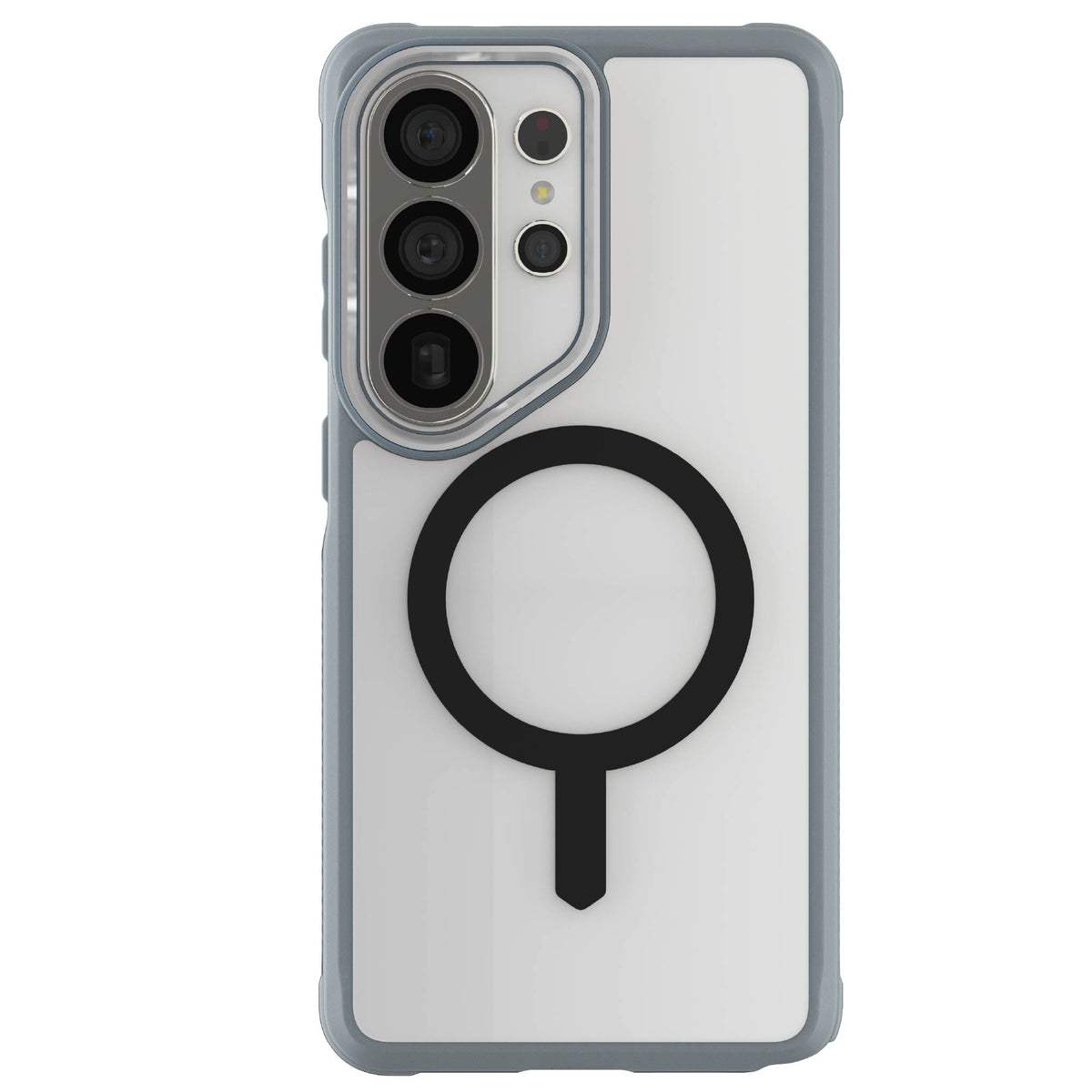 Galaxy S26 Ultra Clear Case MagSafe Protective Phone Cover Magnetic Ring Shockproof Premium Cool Gray