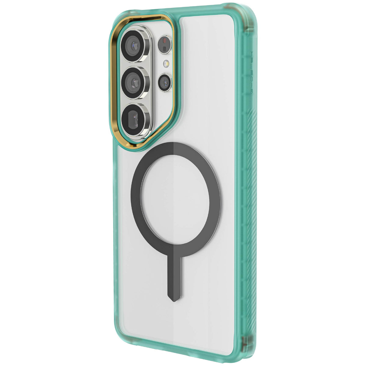 Galaxy S26 Ultra Clear Case MagSafe Protective Phone Cover Magnetic Ring Shockproof Premium Teal Limited Edition