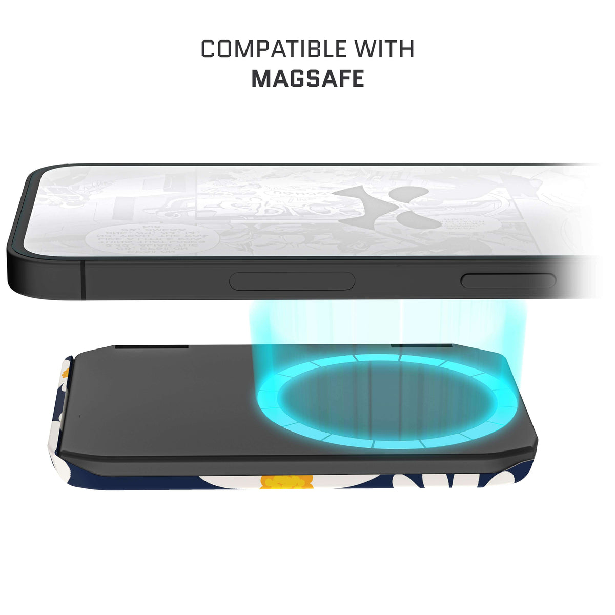 Wildflower MagSafe Wallet Magnetic Credit Card Holder