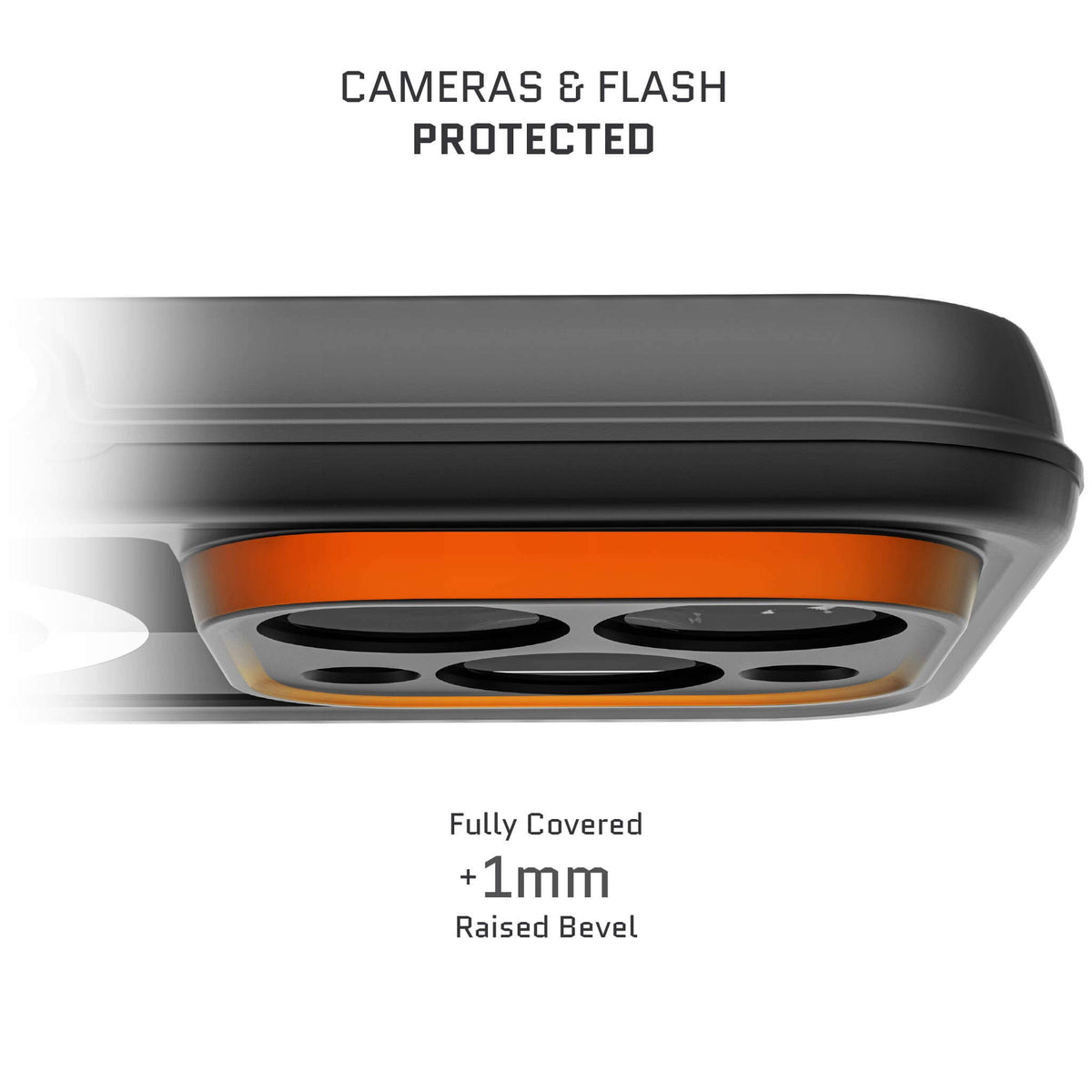 MagSafe iPhone 15 Pro Max Waterproof Case with Camera Lens Protector