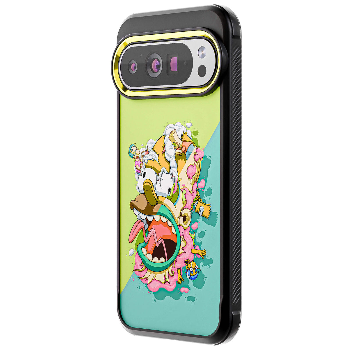 Pixel 10 Pro XL DECONSTRUCTED YINYÁNG by Dhani Barragán Artist Artwork Protective Phone Case Limited Edition Collab Cover