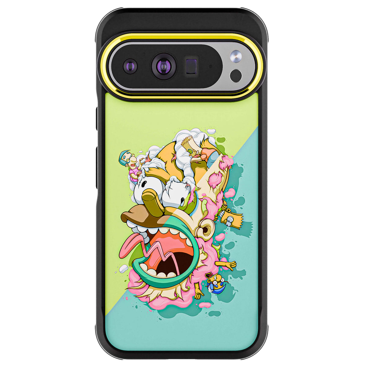 Pixel 10 Pro XL DECONSTRUCTED YINYÁNG by Dhani Barragán Artist Artwork Protective Phone Case Limited Edition Collab Cover