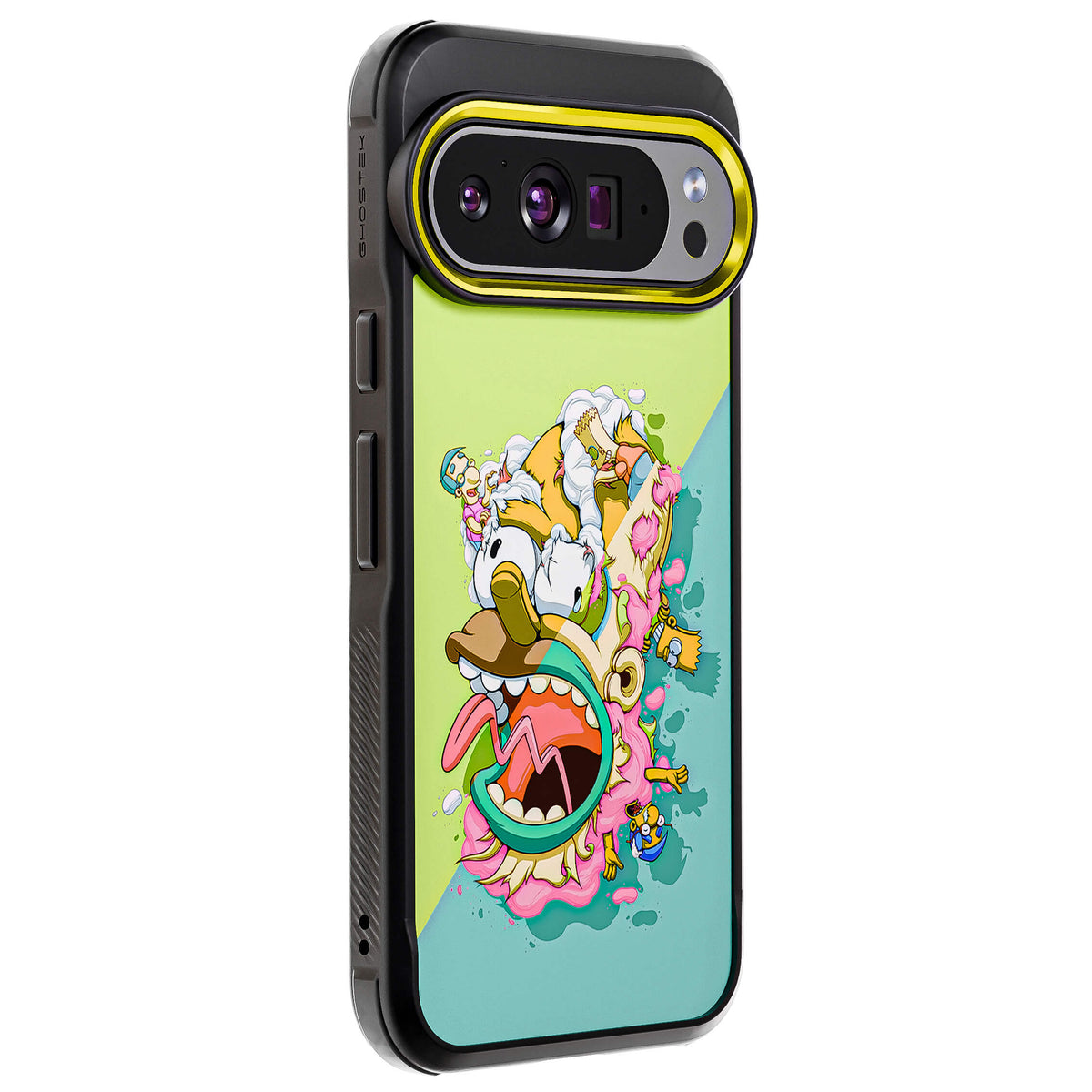 Pixel 10 Pro XL DECONSTRUCTED YINYÁNG by Dhani Barragán Artist Artwork Protective Phone Case Limited Edition Collab Cover