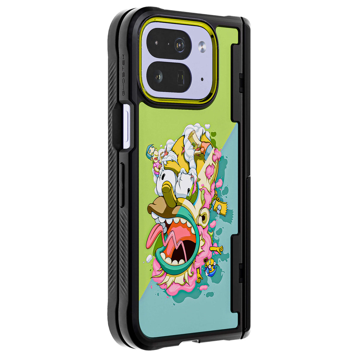 Pixel 10 Pro Fold DECONSTRUCTED YINYÁNG by Dhani Barragán Artist Artwork Protective Phone Case Limited Edition Collab Cover