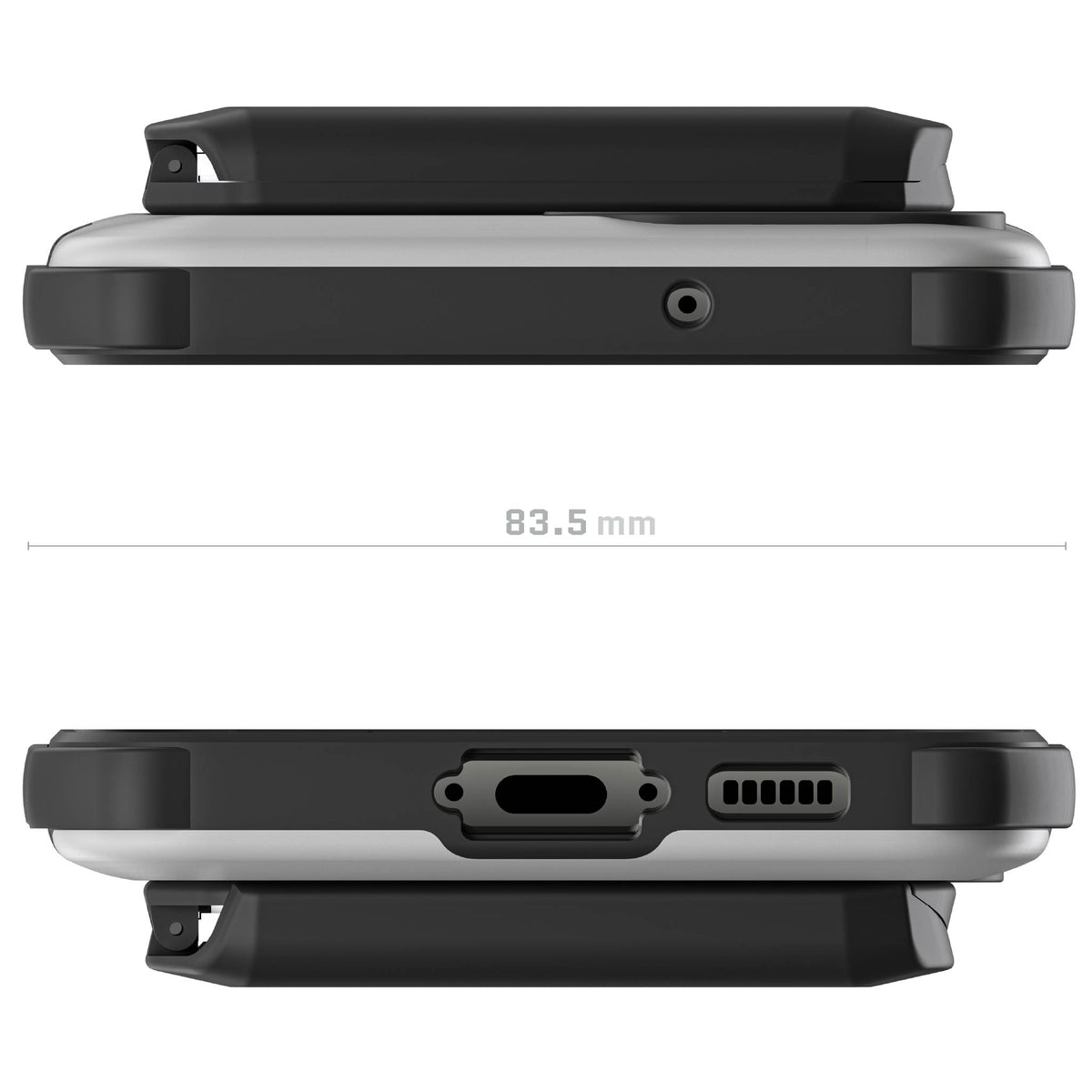 Samsung S23 Plus Case Wallet Gray Credit CardHolder
