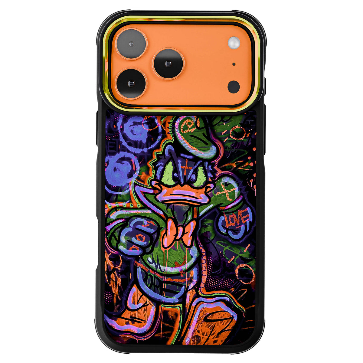 iPhone 18 Pro Max Case Donald Duck 
Lux Aeterna Collab Artwork Phone Cover MagSafe Doped Out M Artist