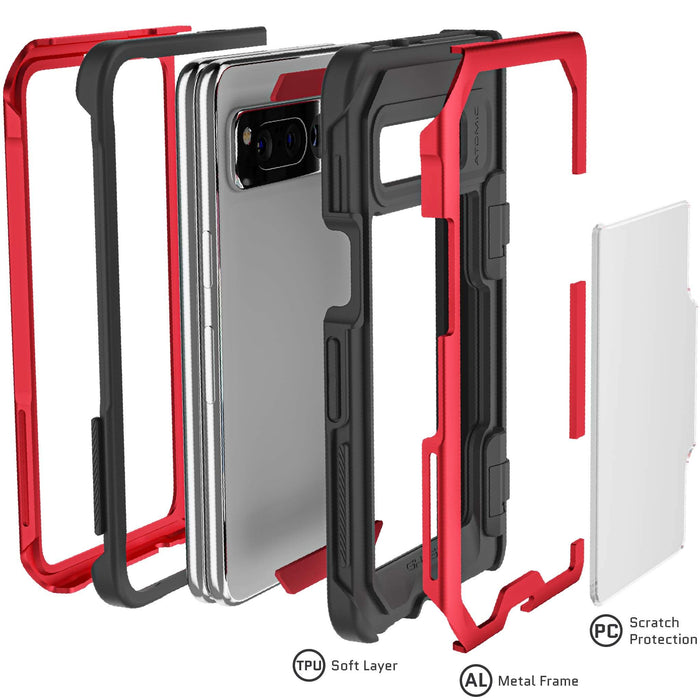 Google Pixel Fold Phone Case Red