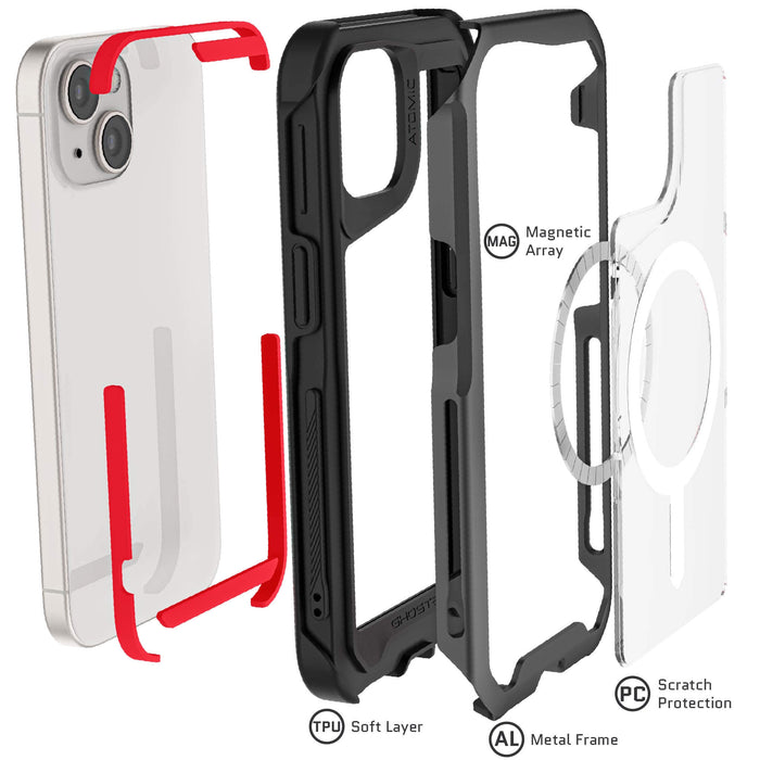 VX Case  Capa Smooth Magsafe VX Case iPhone 15 Pro Max - Preta