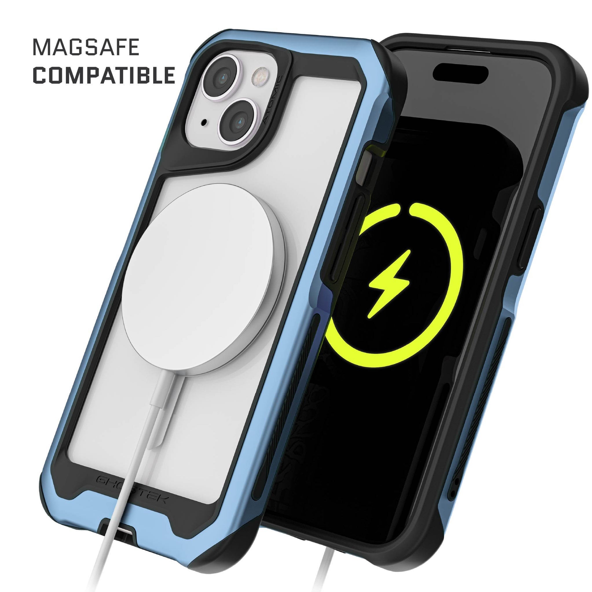 Ghostek Covert MagSafe Clear Case For IPhone 15 Plus – Smoke/Anti-Yellowing – USA Made - View #3