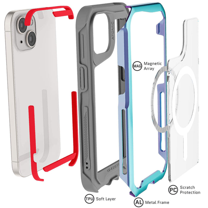 Clear Apple iPhone 15 Case Holographic