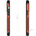 MagSafe iPhone 15 Pro Phone Case Orange Fabric