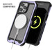 Clear iPhone 15 Pro Max Case Purple