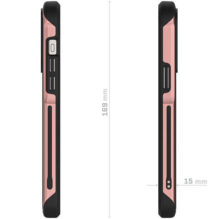 MagSafe Apple iPhone 15 Pro Clear Case Pink