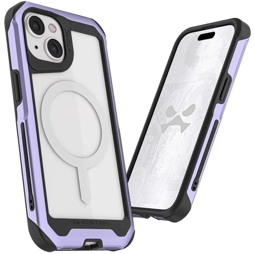 Apple iPhone 15 Clear Case Purple