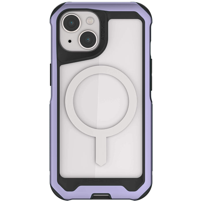 MagSafe Apple iPhone 15 Clear Case Purple
