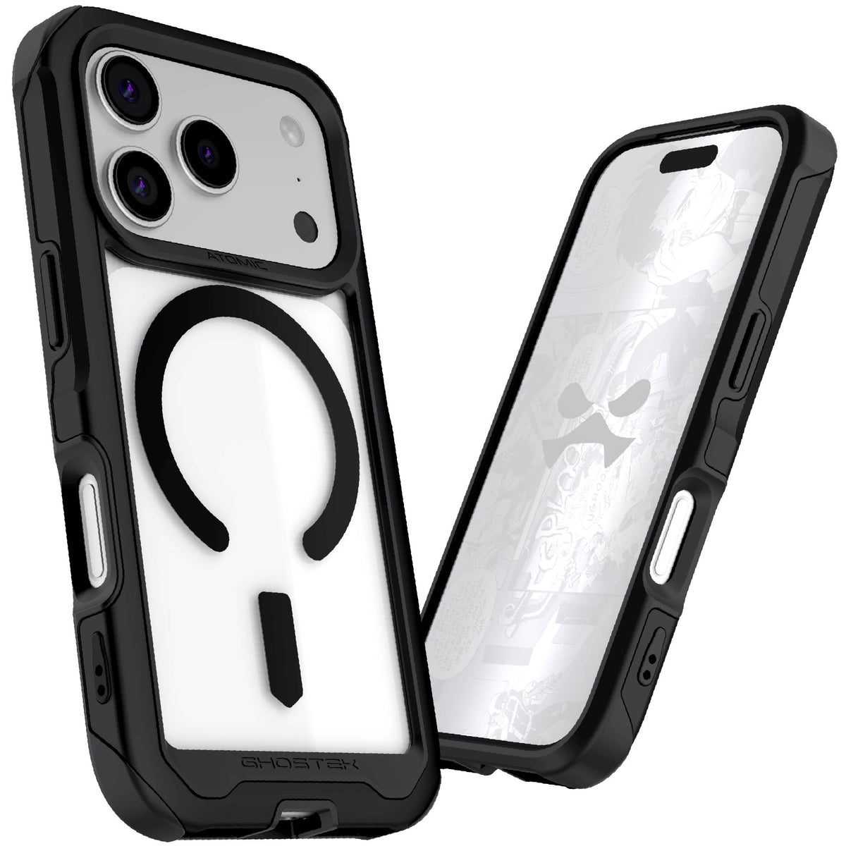 iPhone 18 Pro Case Black MagSafe Aluminum Metal Bumper