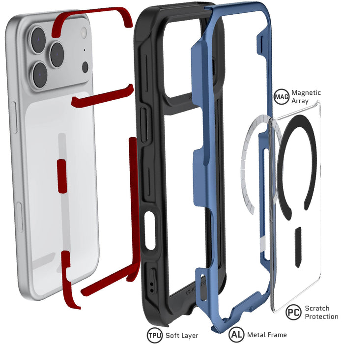 iPhone 17 Pro / Max Aluminum MagSafe Cases — ATOMIC