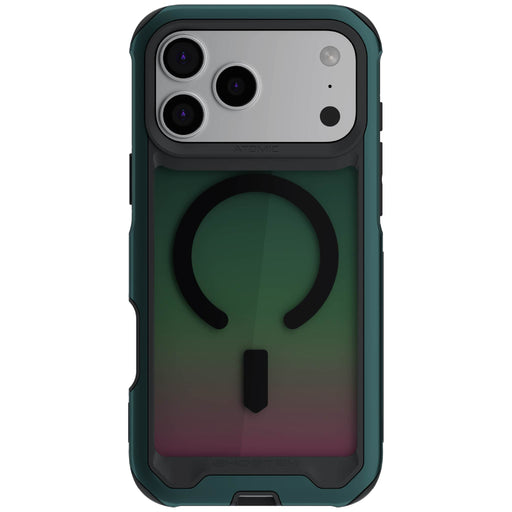 Apple iPhone 18 Pro Max Case Clear Green Metal Aluminum MagSafe Protective Phone Cover