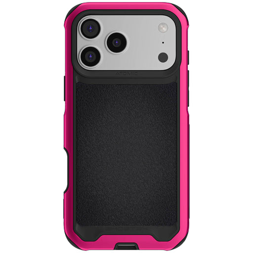 Apple iPhone 18 Pro Max Case Pink Metal Aluminum MagSafe Protective Phone Cover