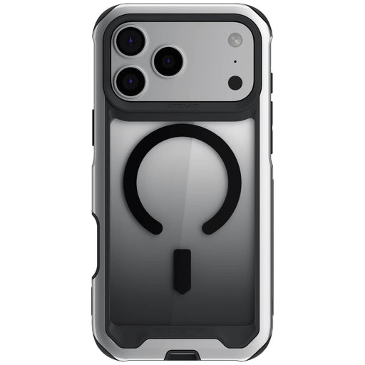 Apple iPhone 18 Pro Max Case Clear Silver Metal Aluminum MagSafe Protective Phone Cover
