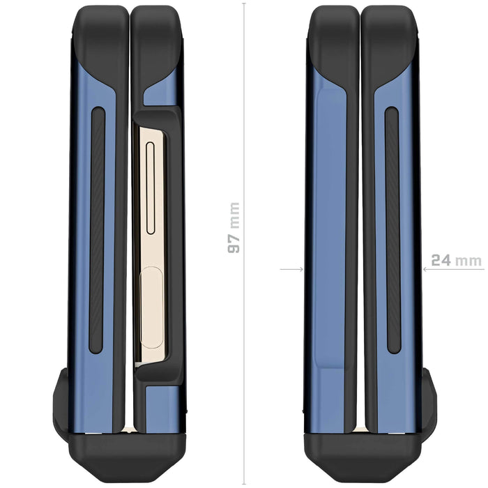 Samsung Galaxy Flip 5 Case Blue Aramid
