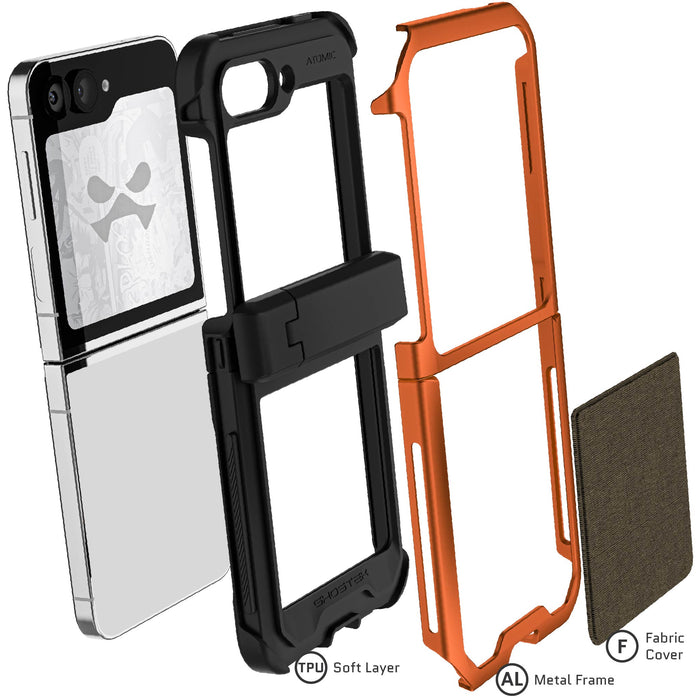 Galaxy Z Flip 6 Case Orange