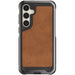 Galaxy S24 Plus Brown Leather Case