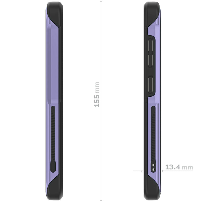 Clear S24 Purple Case