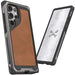 Samsung Galaxy S24 Ultra Brown Leather Case