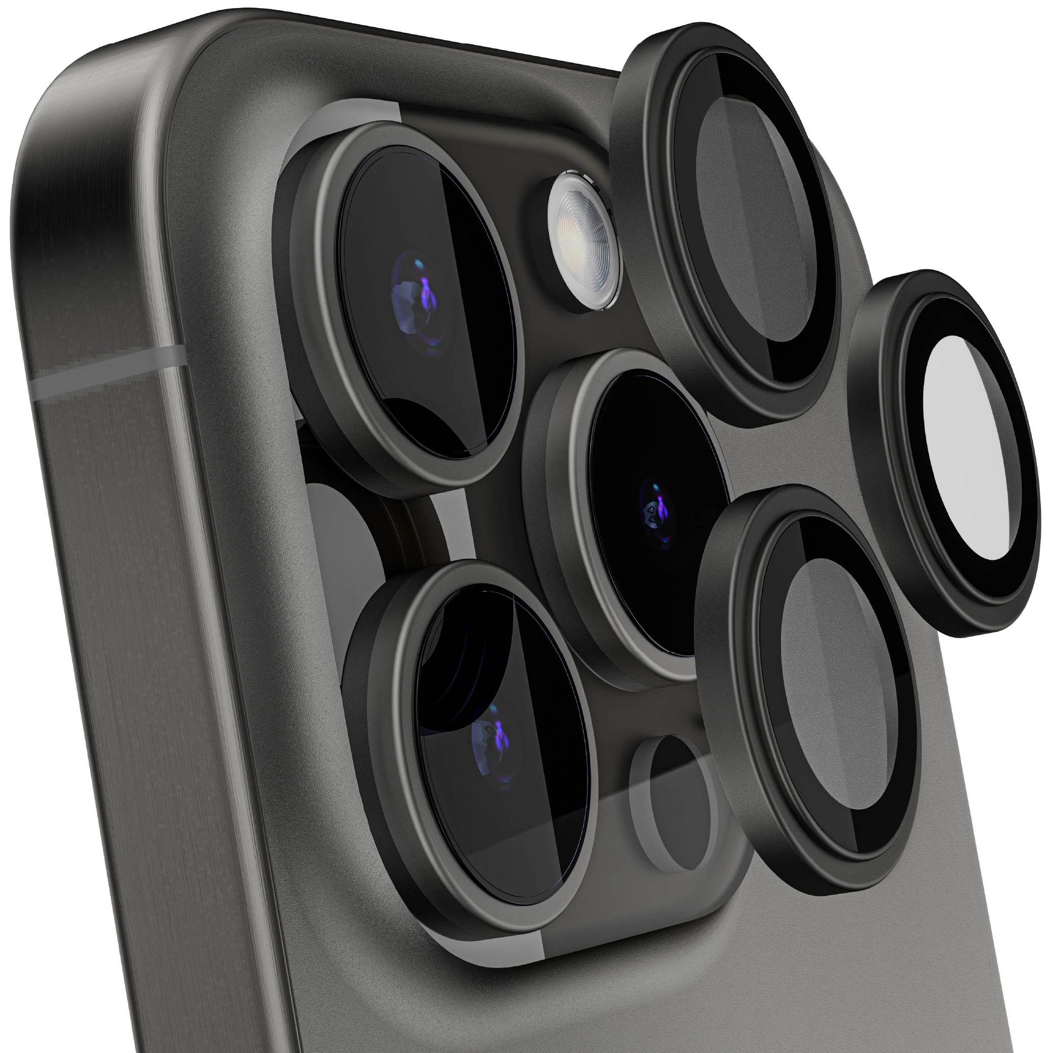 Camera Protector Glass Camera Lens Protectors for iPhone 16 Pro / Max — GHOSTEK