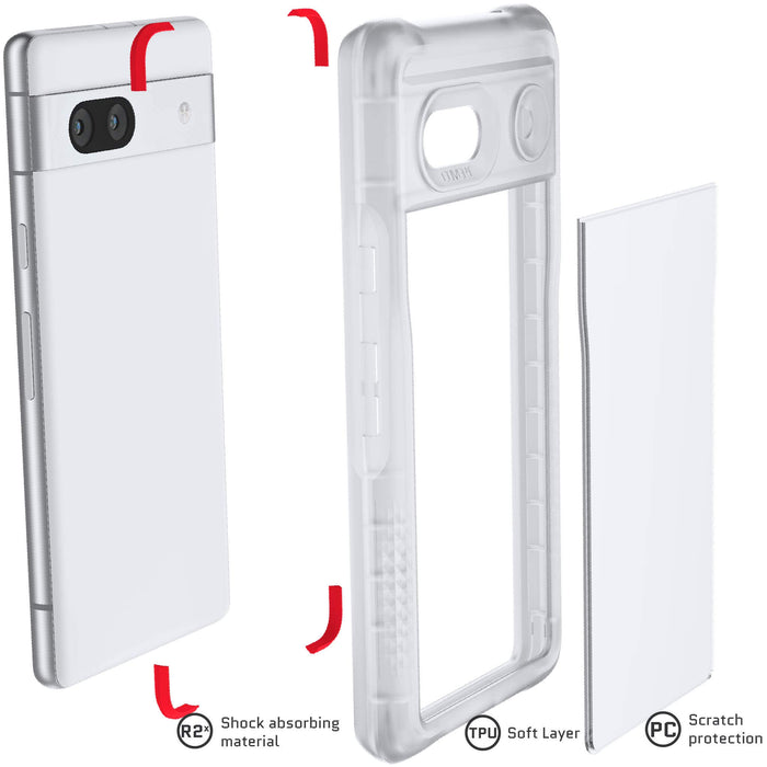 Ultra Thin Transparent Case For Google Pixel 7 & 7 Pro & 7A Clear Silicone  Case