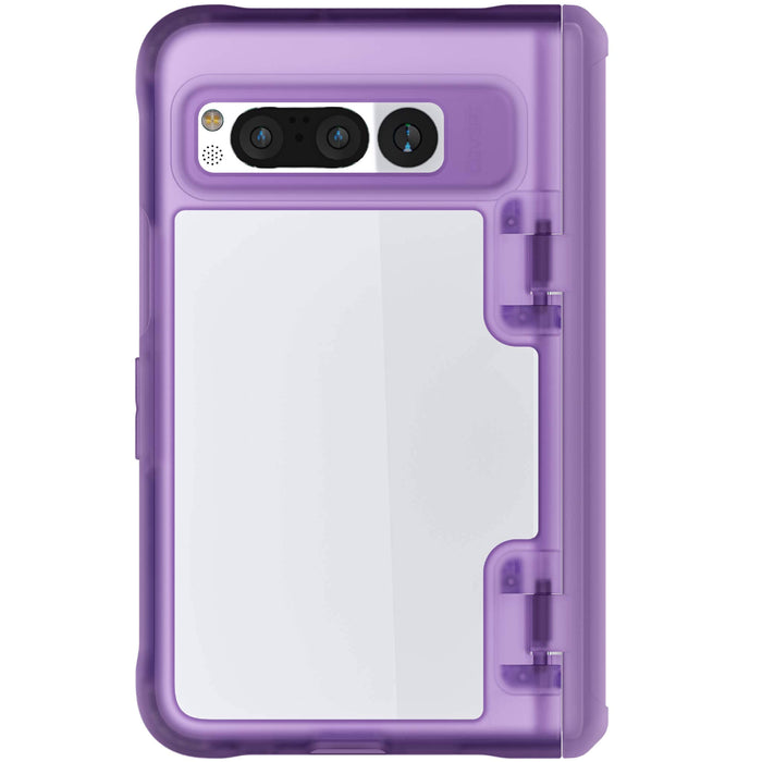 Google Pixel Fold Case Purple Clear