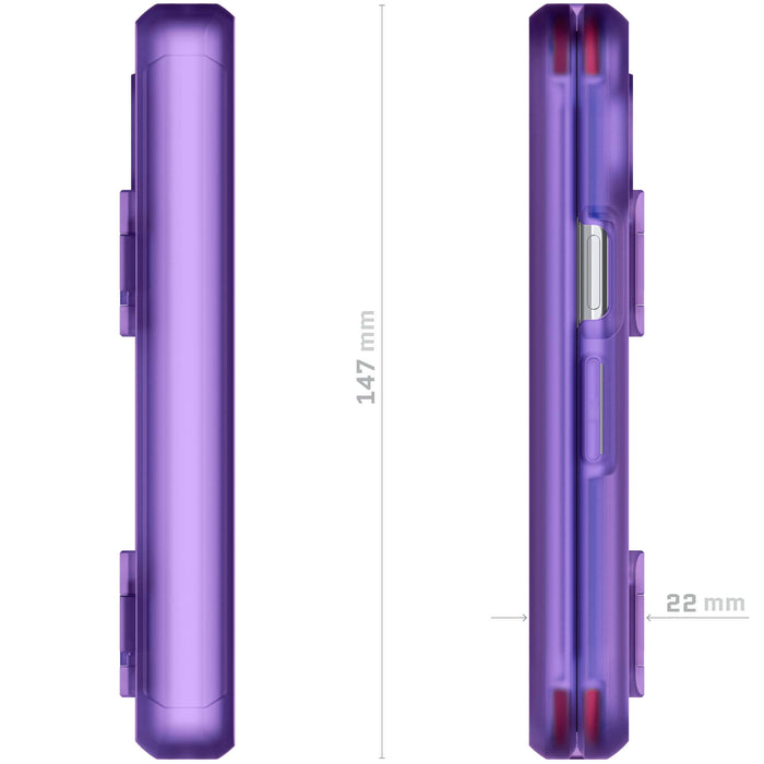 Purple Pixel Fold Case