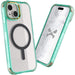 iPhone 15 Teal Case Clear MagSafe