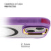 Purple iPhone 15 Case Clear MagSafe