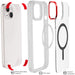 MagSafe iPhone 15 Case Clear
