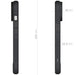 iPhone 15 Plus MagSafe Clear Case Black