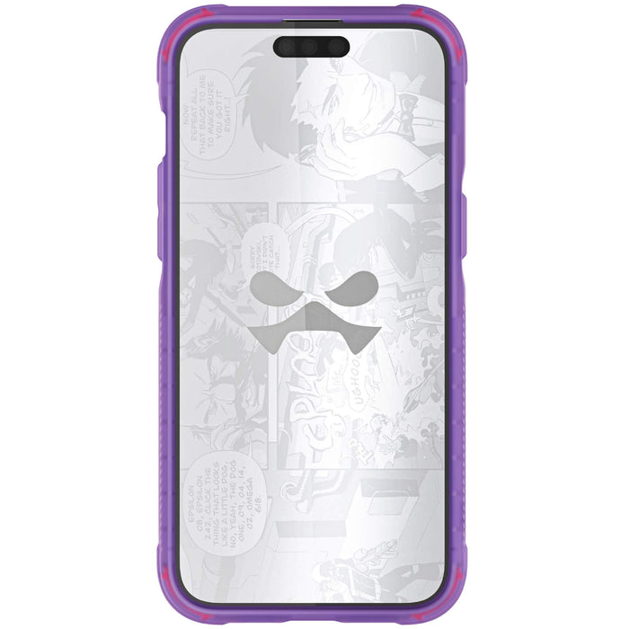 MagSafe Apple iPhone 15 Pro Purple Case Clear