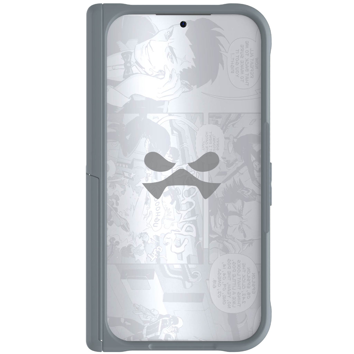 Pixel 10 Pro Fold Case Gray Clear Phone Cover