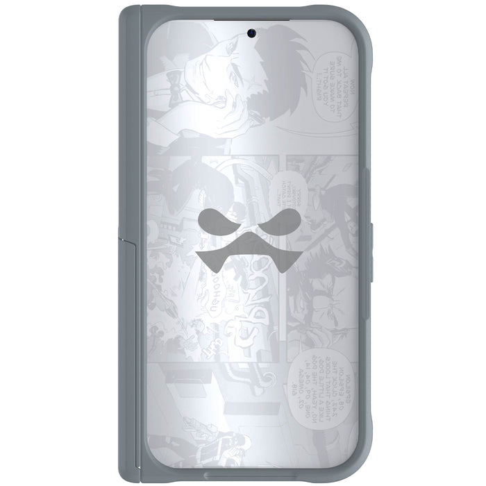 Pixel 10 Pro Fold Case Gray Clear Phone Cover