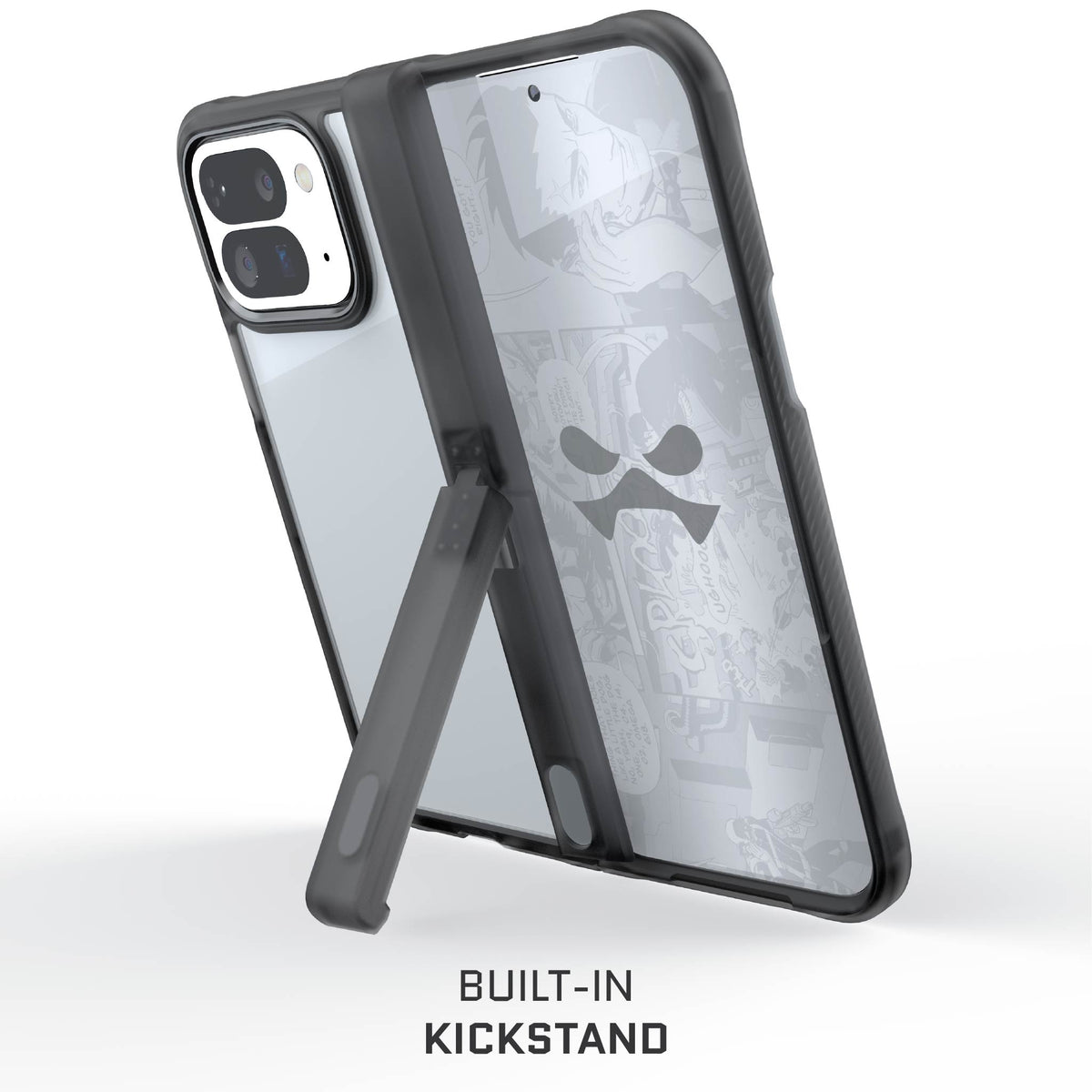 Pixel 10 Pro Fold Case Smoke Matte Clear Protective Phone Cover