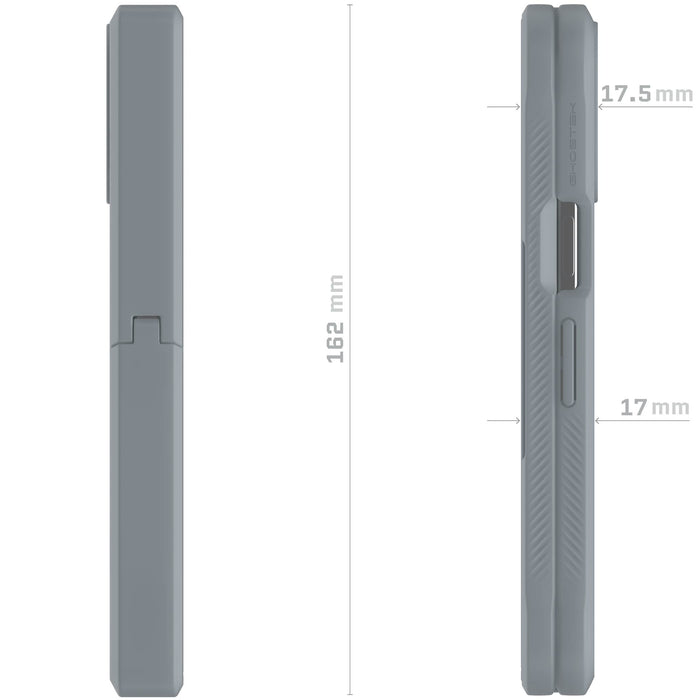 Pixel 10 Pro Fold Case Gray Clear