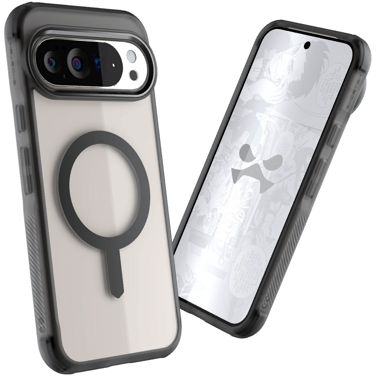 Pixel 10 Pro XL Case Smoke Matte MagSafe Magnetic Protective Clear Phone Cover
